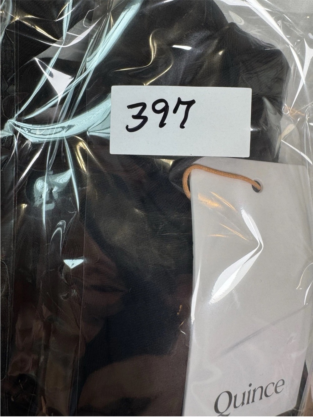 Quince Micromodal Ruched Bralette 2 Pack Black Size L NWT Wireless Stretch - Picture 8 of 8